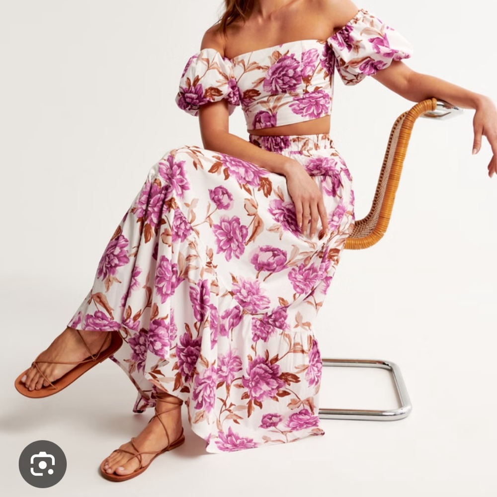 Abercrombie poplin skirt